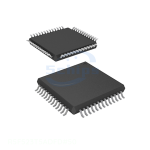En stock Intégré 52 LQFP R5F523T5ADFD # 50 composants de circuits électroniques - Product Image 1