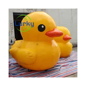 Big Yellow Duck Floating Water Inflatable Model Outdoor Water Toys Model Customized Cute Model Cartoon