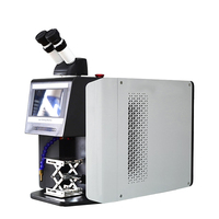 Machine de soudage au laser à fibre portable pour la réparation de bijoux en or miniature de bureau en vente chaude, nouvelle condition