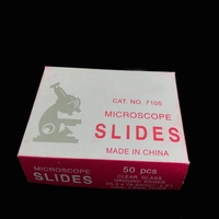 Lab Consumables 7101 7105 Series High Quality Prepared Microscope Glass Slide Boxed for Basic Biological Science Education