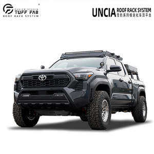 Porte-bagages de toit robuste OEM pour Toyota Tacoma Double <span class=keywords><strong>Cab</strong></span> 2005-2023, aluminium, accessoires tout-terrain 4x4, fabrication d'usine - Product Image 3