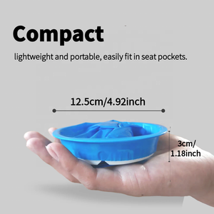 Venta al por mayor de bolsas de plástico azul para vómitos de 1000ml, bolsas desechables para vómitos y náuseas para viajes en coche - Product Image 2