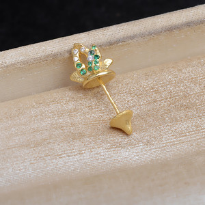 Pendentif Panier de Fleurs en Argent S925 Wenchi, Plateau Vide pour Perles Perforées, Charm Unique pour Femme (10-12 mm), Modèle 14053, Référence 5680 - Product Image 3