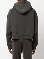 Hoodies d'été décontractés surdimensionnés en coton 100 % tricoté pour hommes – Lavés, tendance, incontournables, best-sellers