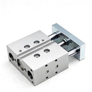 Cilindro Neumático Lineal <span class=keywords><strong>de</strong></span> Precisión Serie DFM, Cilindro <span class=keywords><strong>de</strong></span> Aire Guiado para Automatización Industrial <span class=keywords><strong>de</strong></span> Alta Precisión - Product Image 1