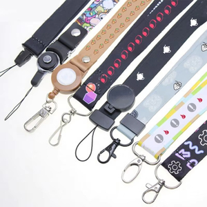 High Quality Durable Lanyards, Custom Detachable Neck Strap Embroidered Personalizado Polyester Nylon Custom Woven Lanyard/ - Product Image 1