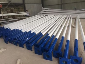 Precio al por mayor: Poste de iluminación cónico de 4m, 6m, 8m, 10m, 12m con recubrimiento externo de polvo electrostático para contratistas y EPC - Product Image 4