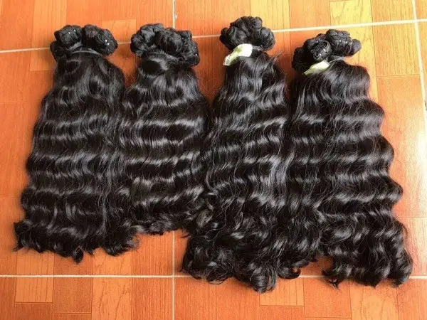 Wholesale High Quality Vietnamese Afghanistan China Raw Hair Human Hair Extensions Material Non Remy Hair