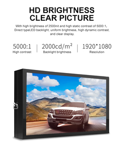 32 / 43 49 55 65 86 Inch Outdoor Advertising Led Display Screen Prices , Advertisement Board for Road Sko-32w Advertisement - Product Image 5