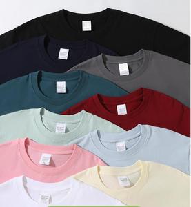 Camiseta Oversize de Algodón de 230g, Cuello Redondo, Hombros Caídos, Corte y Confección, Lisa, Transpirable, Deportiva, OEM ODM - Product Image 3