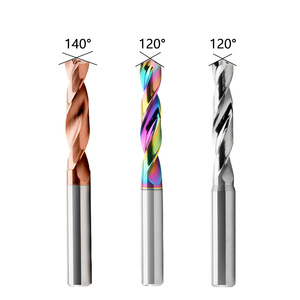 Foret en carbure à refroidissement interne en aluminium, revêtement DLC, foret <span class=keywords><strong>de</strong></span> centrage 3D/5D pour découpe CNC <span class=keywords><strong>de</strong></span> trous traversants - Product Image 5