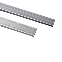 Barra espaciadora de aluminio Yonghui, modelo 17A, indeformable, duradera, brillante y lisa, para ventanas de diseño moderno, con garantía de más de 5 años, origen Hebei.