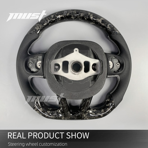 डॉज 2014-2023 चार्जर के लिए चुनौती जीप ग्रैंड चेरोकी ट्रैकहॉक अनुकूलित कार्बन फाइबर स्टीयरिंग व्हील - Product Image 5