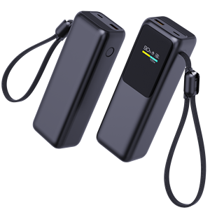 Banco de Energía para Portátil de 20000mAh, Cargador Portátil de Carga Rápida PD de 100W, Paquete de 4 Baterías con Pantalla TFT a Color para Teléfonos Inteligentes - Product Image 3