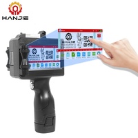 Impresora de Inyección de Tinta Portátil de 25.4 mm para Imprimir Fecha, Número de Lote, Código de Barras y Logotipo en Bolsas de Plástico, Cajas de Cartón y Papel