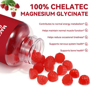 Gomitas de Glicinato de <span class=keywords><strong>Magnesio</strong></span> que Favorecen <span class=keywords><strong>el</strong></span> Estado de Ánimo <span class=keywords><strong>y</strong></span> la Función Cognitiva, Relajación <span class=keywords><strong>y</strong></span> Sueño Reparador, para Músculos <span class=keywords><strong>y</strong></span> Nervios con <span class=keywords><strong>Potasio</strong></span> - Product Image 3