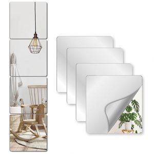 Acrylic Self-Adhesive Full Body <b>Mirrors</b> Non-Fragile Soft Household Bathroom Dressing <b>Mirrors</b> Wall Stickers for Dormitory - Product Image 1