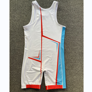 Vente en gros Respirant Personnalisé 100% Polyester Pas Cher Impression par transfert de chaleur <span class=keywords><strong>Sexy</strong></span> Women <span class=keywords><strong>Wrestling</strong></span> Singlets - Product Image 2
