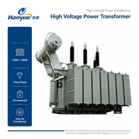 Transformateur haute tension CE ANSI IEEE SSZ11-40000/110 40MVA, ayant passé toutes les tests de routine et de type.