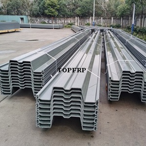 Muros de Contención, Quebraolas, Muros de Retención, Pilotes de Láminas de Plástico de PVC Tipo U - Product Image 4