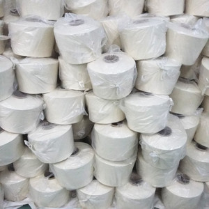Hilo Crudo Blanco TC 16s 20s 30s <span class=keywords><strong>40s</strong></span> 65/35 Hilo de Algodón Peinado para Tejido a Mano y Bordado Técnicas OE - Product Image 6