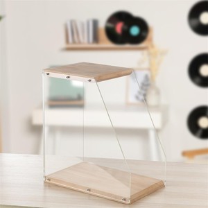 Factory Wholesale Woood Record Magazine Rack Storage Wooden Record Storage Rack for Home Desktop File <b>Book</b> Organization - Product Image 2