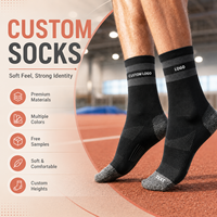 Chaussettes de sport personnalisées pour la course à pied, respirantes, en maille tricotée, pour hommes et femmes, chaussettes de basket-ball