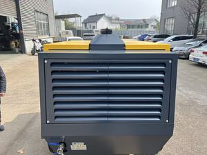 Compresseur d'<span class=keywords><strong>air</strong></span> diesel 93KW 125HP 350CFM 10bar avec moteur Cummins, unité à vis portable, bloc compresseur pour <span class=keywords><strong>marteau</strong></span>-<span class=keywords><strong>piqueur</strong></span>, brise-route et perforatrice de roche - Product Image 4