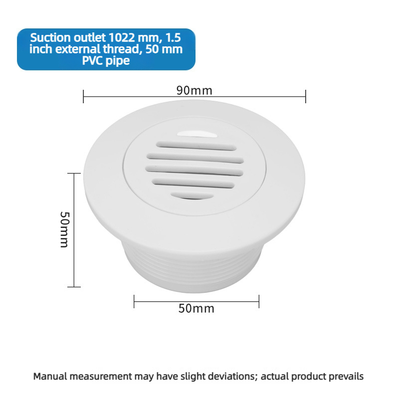 1022 Old model cleaning/suction port cover, 1.5 inches in size