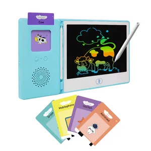 Voorschoolse Educatieve Machine Lcd Schrijftablet Met Kaartlezer Voor Kinderen 8.5 Inch Digitaal Schrijfblok