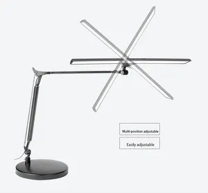 Flexible lange Schwenk arm LED Tisch lampe Industrie metall verstellbare Klapp lesung Moderne Schreibtisch lampe Schlafsaal Aufgaben lampe durchführen