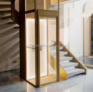 Ascensore Moderno <span class=keywords><strong>per</strong></span> Villa con Porta Girevole in Lega di Alluminio <span class=keywords><strong>per</strong></span> Appartamenti, Ospedali e Hotel - Product Image 5