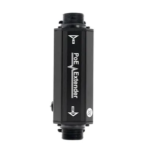 6KV กลางแจ้งกันฟ้าผ่ากันน้ำ IP66 1in1out PoE Extender โลหะ10/100/1000Mbps 90W IEEE 802.3AF/AT สีดำ - Product Image 2