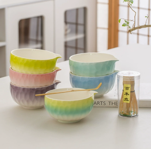 ชุดชาเขียวมัทฉะ 4 ชิ้น พร้อมที่ตีชาไม้ไผ่และช้อนชา สำหรับทำมัทฉะลาเต้ ชาตอนเช้า อุปกรณ์ทำชา ของขวัญ - Product Image 6