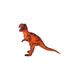 Mainan Figur Hewan ECO, Dinosaurus T Rex dengan IC