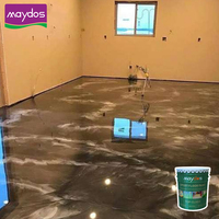 Peinture époxy Maydos pour sol en ciment d'usine et de garage