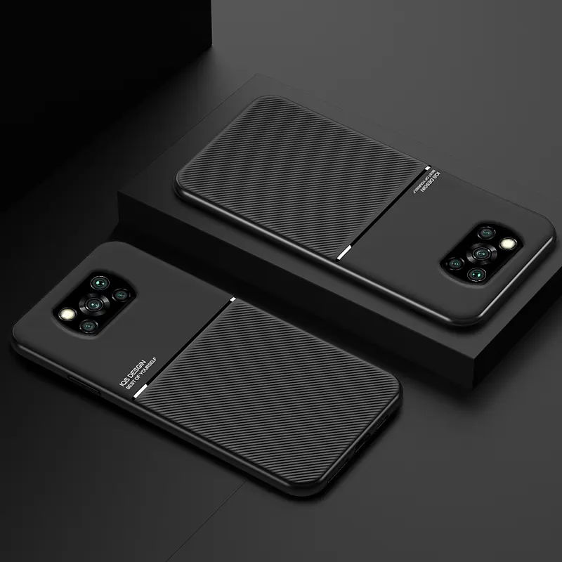 Casing ponsel bisnis Redmi Note 11S 10 Pro 9S 5G 4G K40 K30 K50 penutup belakang ultra-magnetik tahan guncangan