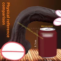 Fournisseur en gros de jouets pour adultes en silicone liquide, texture réaliste extra longue et très rugueuse, pour couples, OEM, dildo personnalisé pour boutique pour adultes