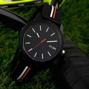 Montre à quartz pour <span class=keywords><strong>homme</strong></span> Boîtier en plastique Bracelet de montre en silicone - Product Image 5