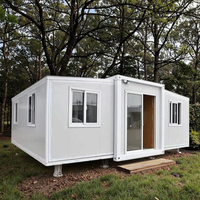 Maison de luxe de qualité supérieure Maison en conteneur extensible en Australie Maison pliable Maison en conteneur extensible de 20 pieds