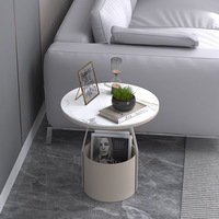 Table basse pliable en plastique moderne et durable pour chambre à coucher, salon, petite taille, meubles de salon, usage domestique, garantie 1 an