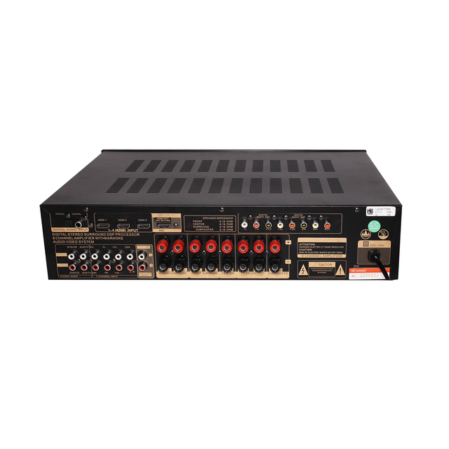 7.1 Digital Audio Video Amplifier for Home Theater and Music Enthusiasts