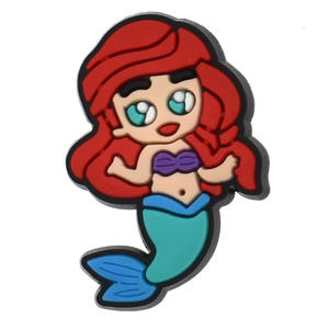 Breloques en PVC souple DIY, design créatif de dessins animés mignons, <span class=keywords><strong>Ariel</strong></span>, princesse, Donald, Daisy, décoration de chaussures, sacs, breloques pour sabots, accessoires - Product Image 5
