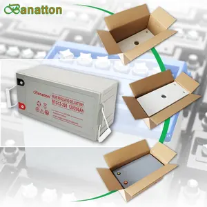 Banatton Latest 12V 200Ah Gel Scooter Solar Battery Lead Acid Battery Acid Lead Accumulator Storage Batteries Accu Bateria