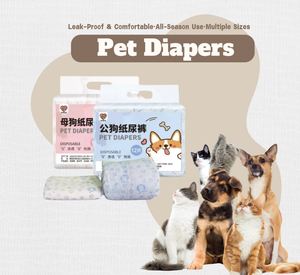 Fournisseur de couches jetables pour chiens avec des caractéristiques super absorbantes pour chiens mâles et femelles. - Product Image 4