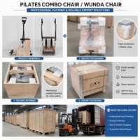 Chaise Wunda réglable en bois de chêne, stable, pour Pilates professionnel, studio de yoga, accessoires de Pilates à domicile, exercices sportifs