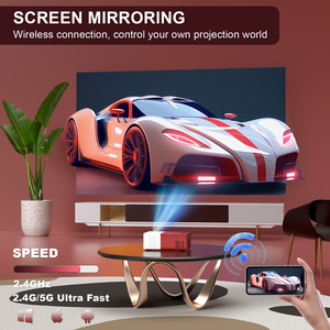 <span class=keywords><strong>PVO</strong></span> VF200 Super Mini Beamer 480P 1000 lúmenes Proyector de cine en casa portátil con espejo de teléfono Pantalla LCD de 2,6 pulgadas - Product Image 6