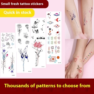 Nuova scatola transfrontaliera impermeabile piccoli tatuaggi di carta temporanei 3D freschi per bambini - Product Image 5