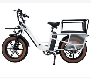 Bicicleta Eléctrica de Carga Alfred Biker 2026 para Adultos, Bicicletas Eléctricas Híbridas de 48V, 20 Pulgadas, 750W, con Pantalla de Batería en las Ruedas - Product Image 1