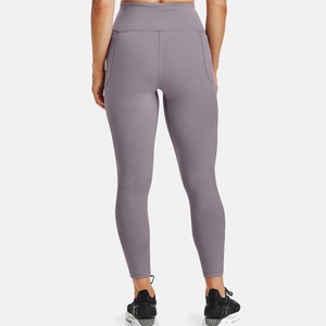 WOMEN'S CUSTOM DESIGN LOGO SUBLIMATION PRINTED <b>POCKET</b> HIGH WAIST FITNESS <b>LEGGING</b> GYM/YOGA <b>LEGGINGS</b> - Product Image 4